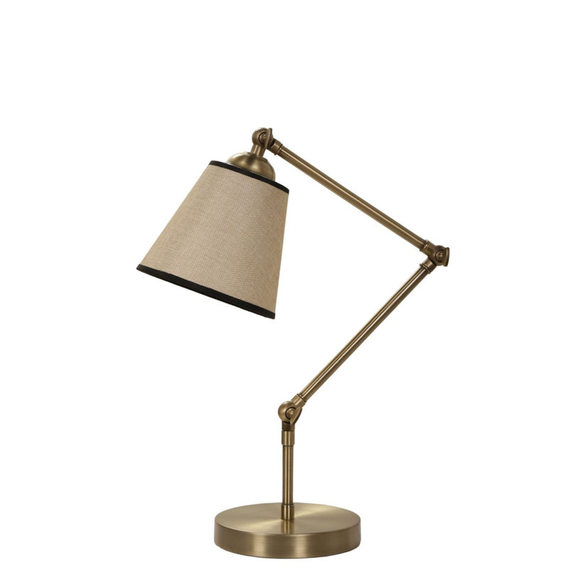 Lampe de bureau 17,72 po., Beige