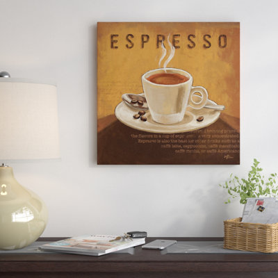 «Coffee and Co. III», affiche vintage sur toile