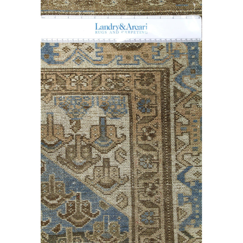 Derband One-of-a-Kind 4'3" X 7'1" 1910s Wool Area Rug in