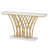 59" Gold Console Table