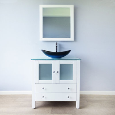 Ensemble de meuble-lavabo simple 30 po Khaqan 