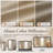 Cadnite 50" W Thermal 100% Blackout Linen Textured Curtain  2 Panels Set-709144661-706787544