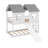 Twin Over Twin Bunk Bed With Slide