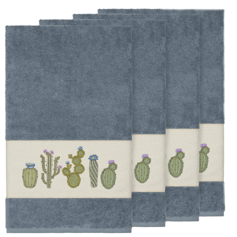 Mila Turkish Cotton Midweight Bath Towel, Teal