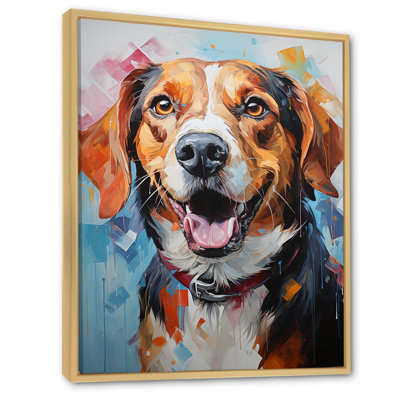 Beagle Bliss V sur toile