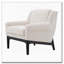 Chaise d'appoint moderne avec accoudoirs évasés-215406733