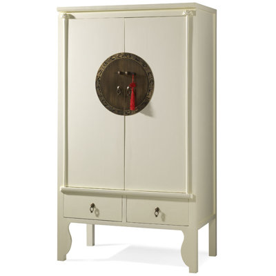 Hangzhou 2 Door Solid Wood Wardrobe