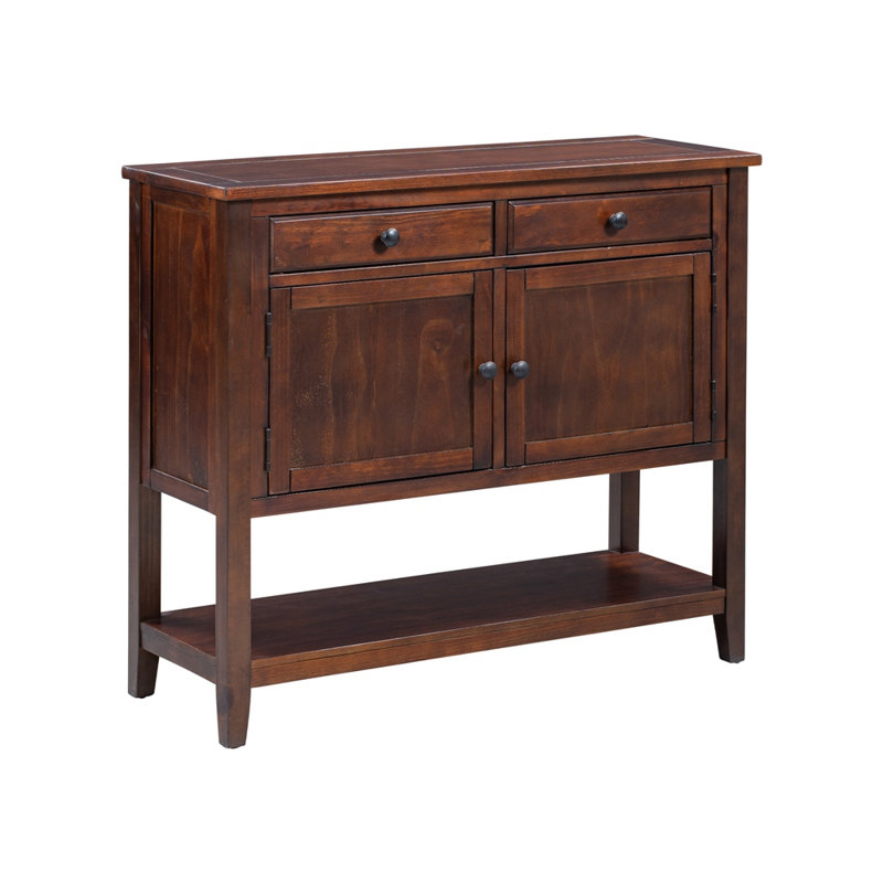 39'' Console Table, Dark Brown