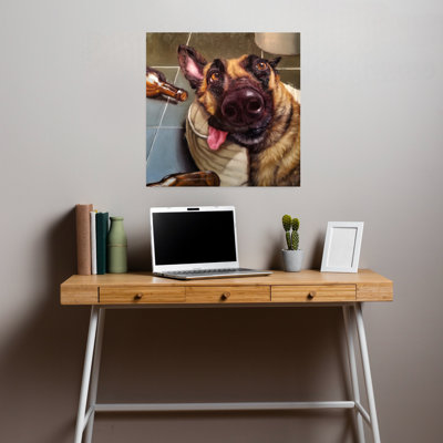 Art contemporain pour chien The Morning After