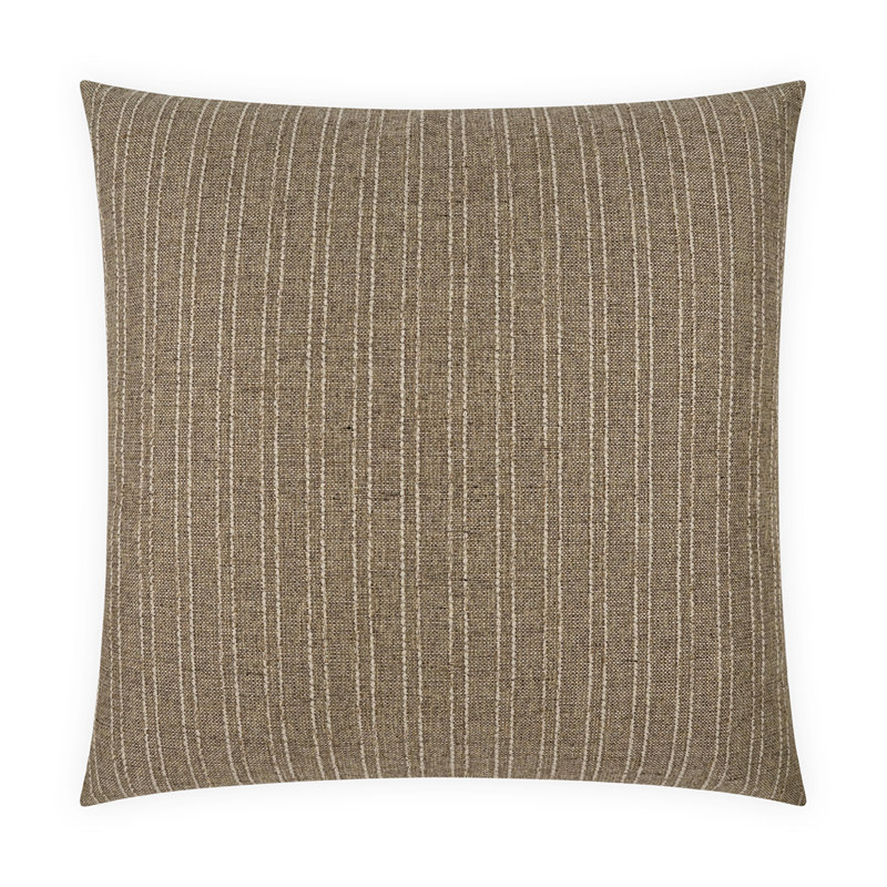 Boxford Square Pillow Cover & Insert, Square 20", Burlap