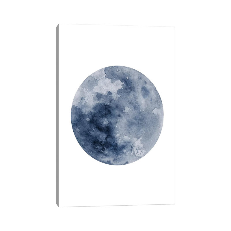 Blue Moon by Brandon Wong - Wrapped Canvas Print, 30.48cm H x 20.32cm W x 1.91cm D