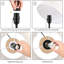 Ensemble de lampes de table noires 18,1 po Lafond