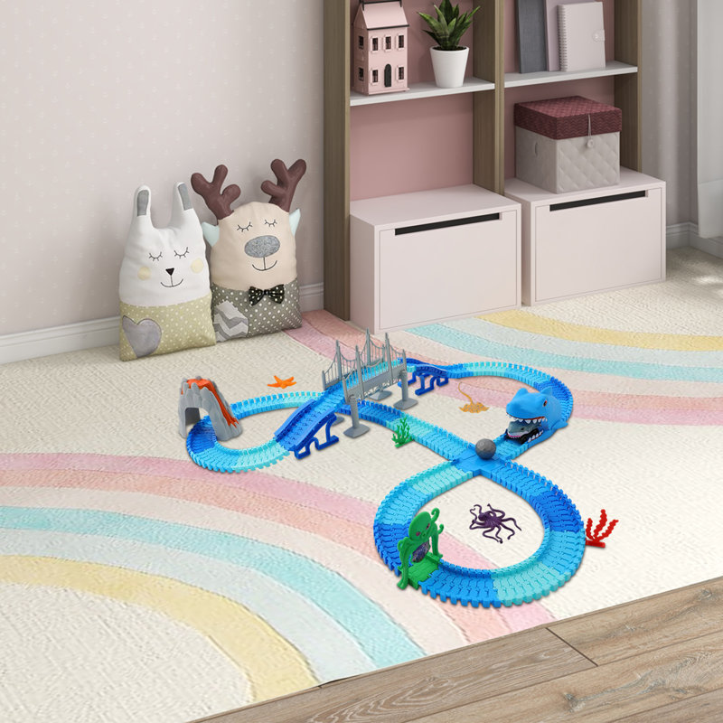 Ensemble de piste de jeu pliable pour enfants DIY Adventure