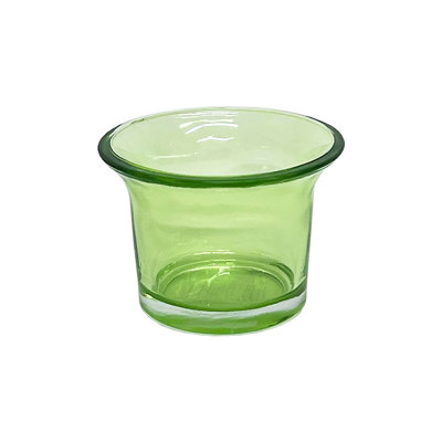 12 Piece Frosted Glass Tabletop Tealight Holder Set