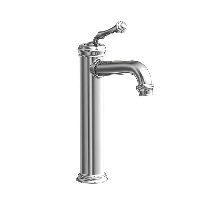 Astor Single Hole Vessel Faucet, Polished Chrome