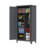 36.5" W Garage Storage Cabinet And Lockable Doors