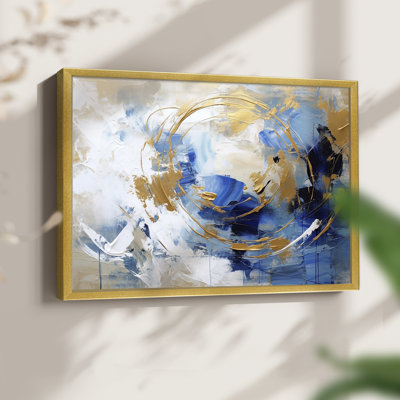 Abstrait, série CXL, reproduction encadrée