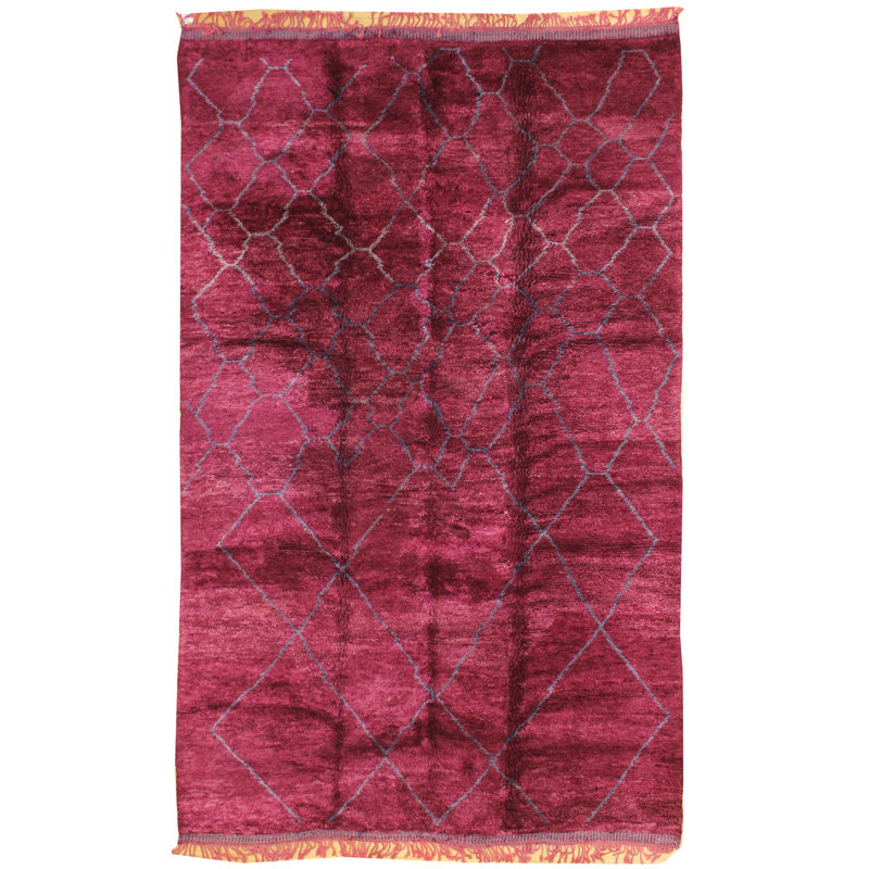 Middle Atlas Zayane One-of-a-Kind 8'6" X 13'4" Hand Knotted Area Rug