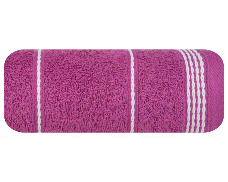 Homeira Midweight Jacquard Hand Towel, Purple