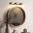Modern Organic 3-Light Adjustable LED Vanity Light with Natural Travertine Stone Shades and Solid Wood Backplate for Bathroom Mirror-1961458255-1961278455