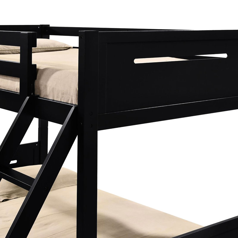Bedroom Bunk Bed, - Enhances Aesthetics And Function Offers A Stylish Solution, Black