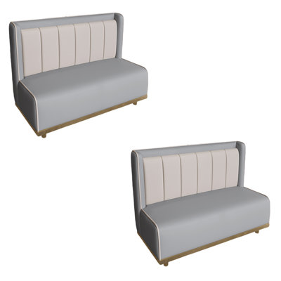 Banc de café léger et luxueux