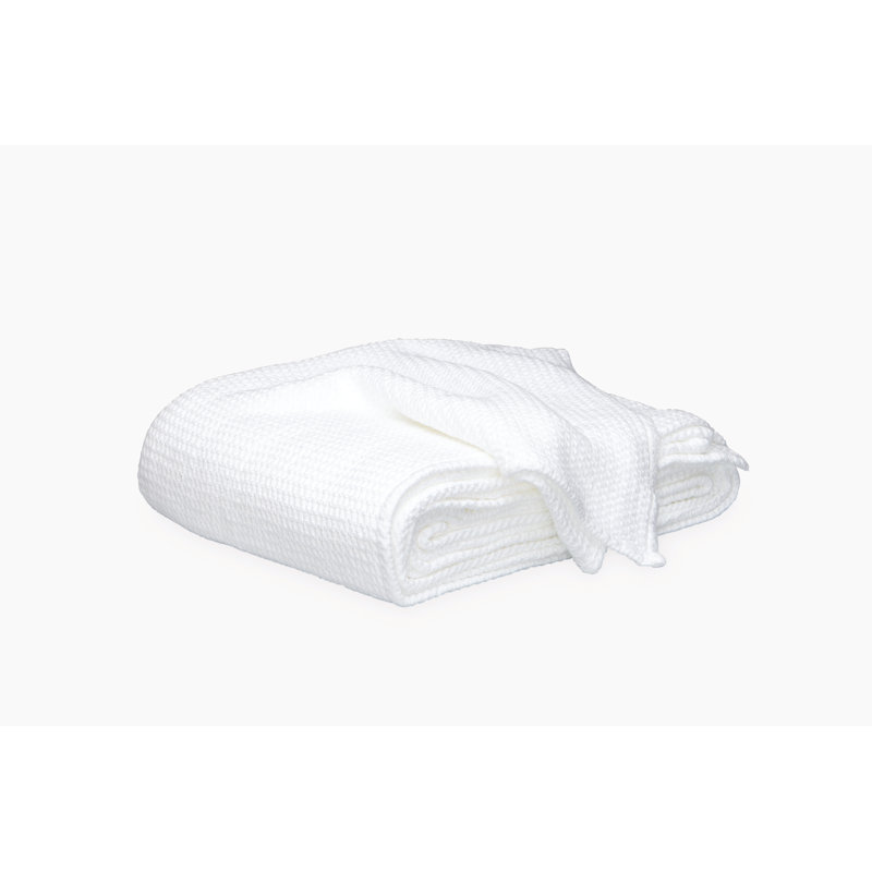Chatham Waffle Blanket, Full/Queen, White