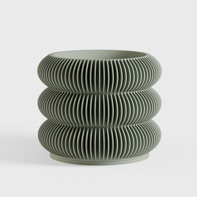 8 po Jardinière Triple Bubbles