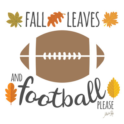 Feuilles d'automne et football