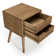 Caskey 2 Drawer Bedside Table