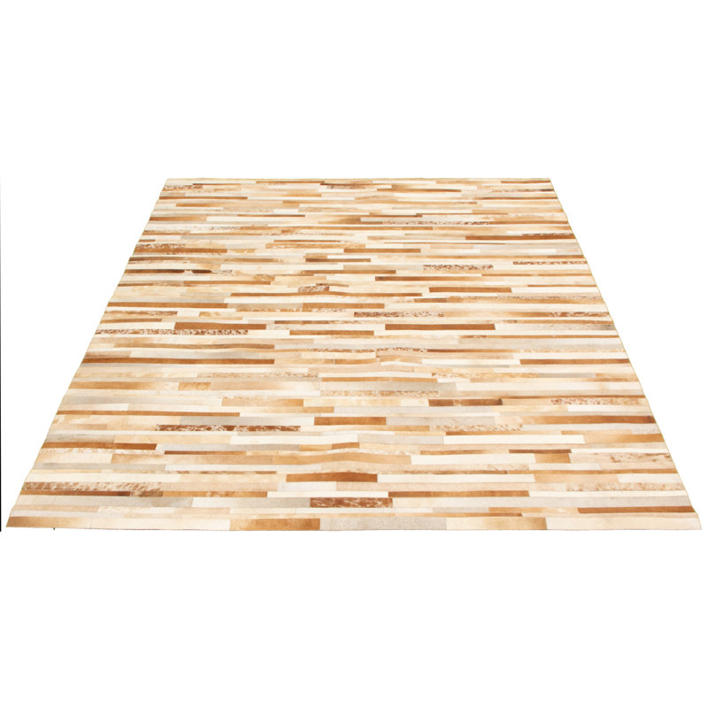 Cowhide Patchwork Indoor Rug