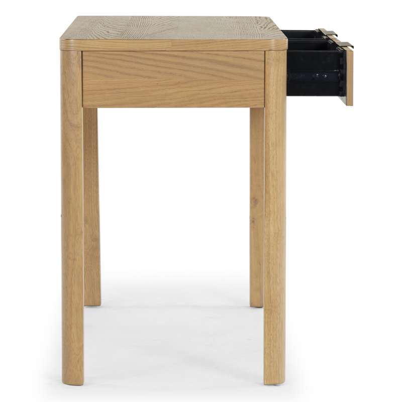 Gabrietta Solid + Manufactured Wood Writing Desk, Natural