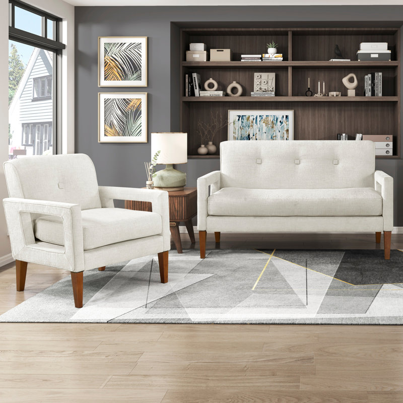 Meuble de salon 2 pièces Modern Living, Beige