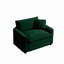 Fauteuil d'appoint simple en velours côtelé-1718045426