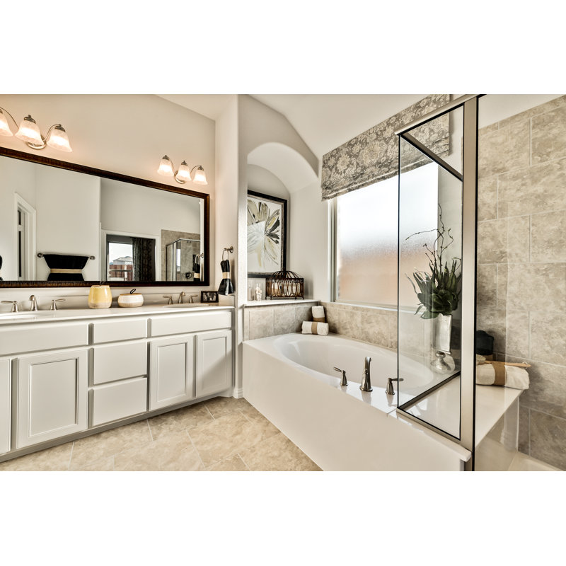 Olli 3 - Light Dimmable Vanity Light, Satin Nickel, Marble