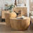 Bucket Shaped Coffee Table Set(Two-Piece Set)