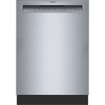 300S 24" Recessed Handle Dishwasher SS