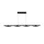 Danute 1 - Light Black LED Pendant