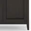 Amherst - Armoire de rangement large à 3 portes - Hickory brun
