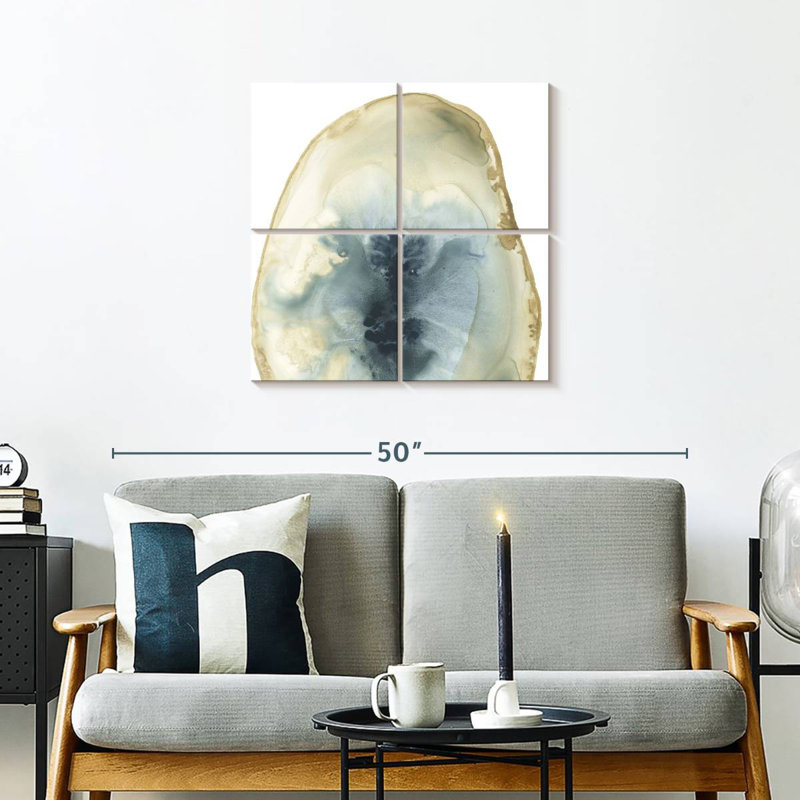 Avery Cropped Geodes II, 26" H x 26" W