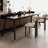 Black Rectangular Solid Wood writing desk-118002305