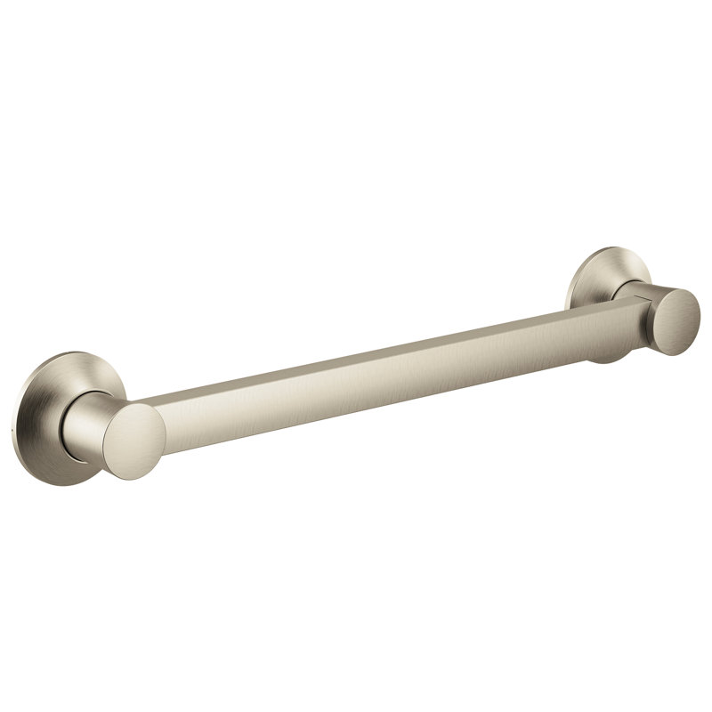 Flara Designer 18" Grab Bar, Brushed Nickel