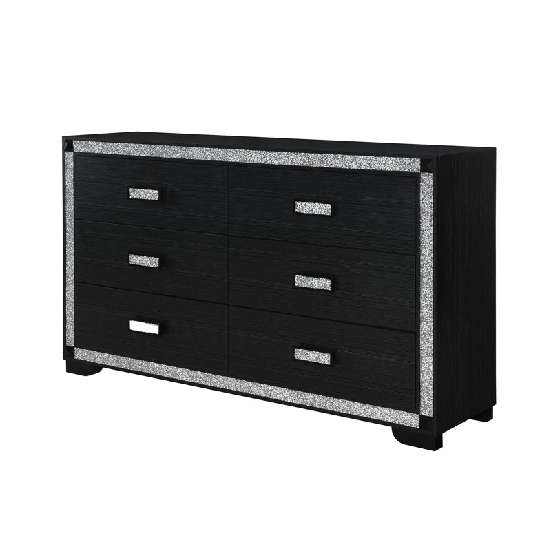Commode Soulmarie, Gris anthracite