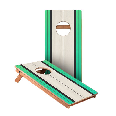 Mint Surfboard Backyard 1x2ft Cornhole Boards