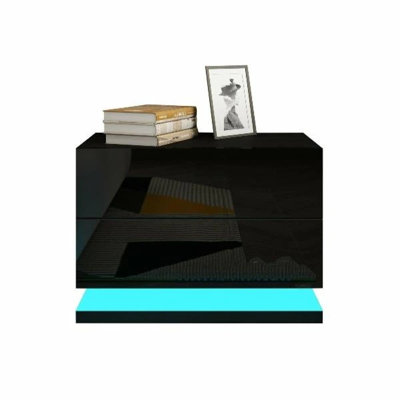Rathbun 50cm W Particle Board / Chipboard Bedside Table