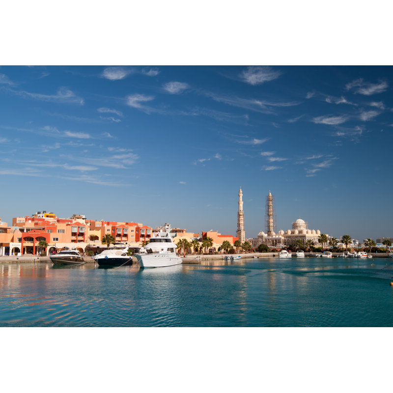Mireille Hurghada 1 Piece Wrapped Canvas Wall Art, 30cm H x 46cm W x 3.8cm D