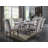 Faux Marble Top Dining Table
