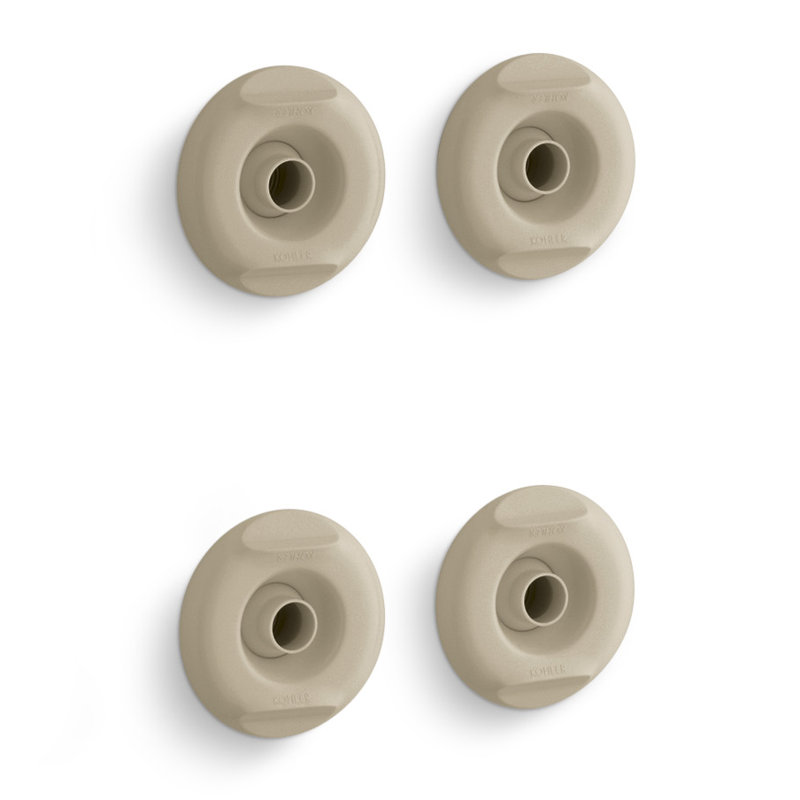 Flexjet Whirlpool Trim Kit with Four Jets, Mexican Sand