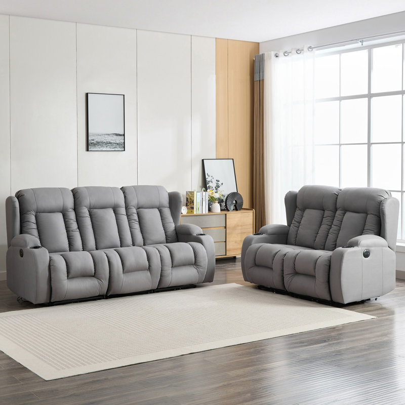 Andreaz Living Room Set, Power - Push Button