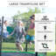 Enclos et filet pour trampoline de 12 pi
